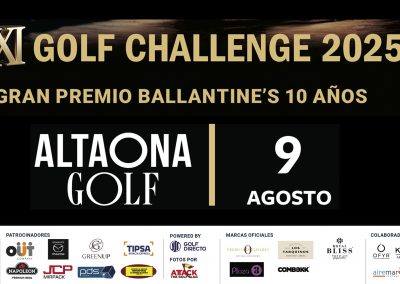 Gran Premio Ballantine’s 10 Años – Altaona Golf 9 de agosto